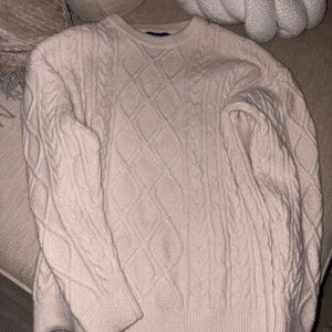 Cream Cable Knit Sweater Amazon